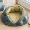 Semi-Enclosed Pet Bed – Cozy All-Season Nest for Dogs & Cats
