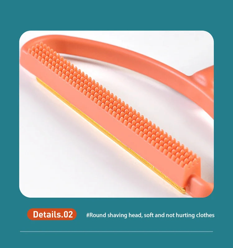 Portable Lint Remover Brush – Manual Fuzz & Fabric Shaver