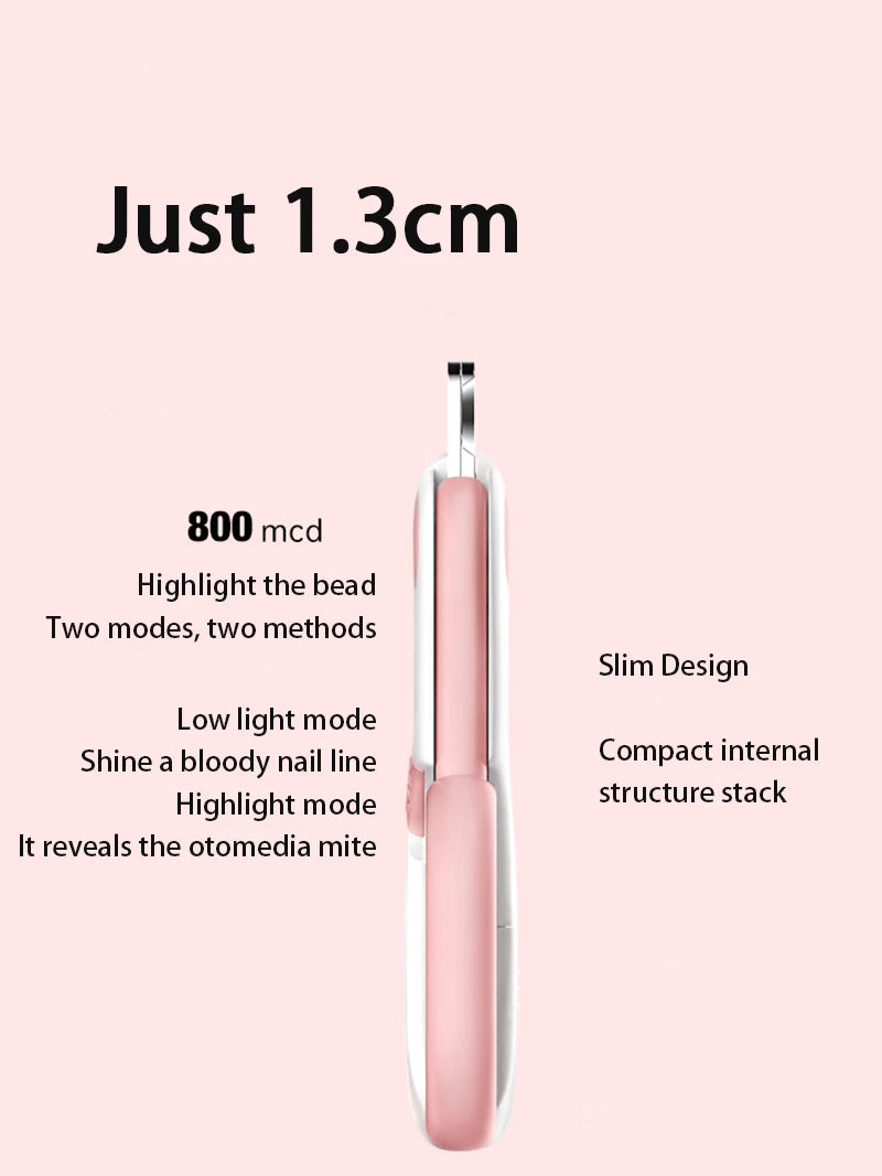LED Light Pet Nail Clipper – Safety Lock Trimmer