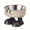 Elevated Stainless Steel Pet Bowls – No-Spill Feeder