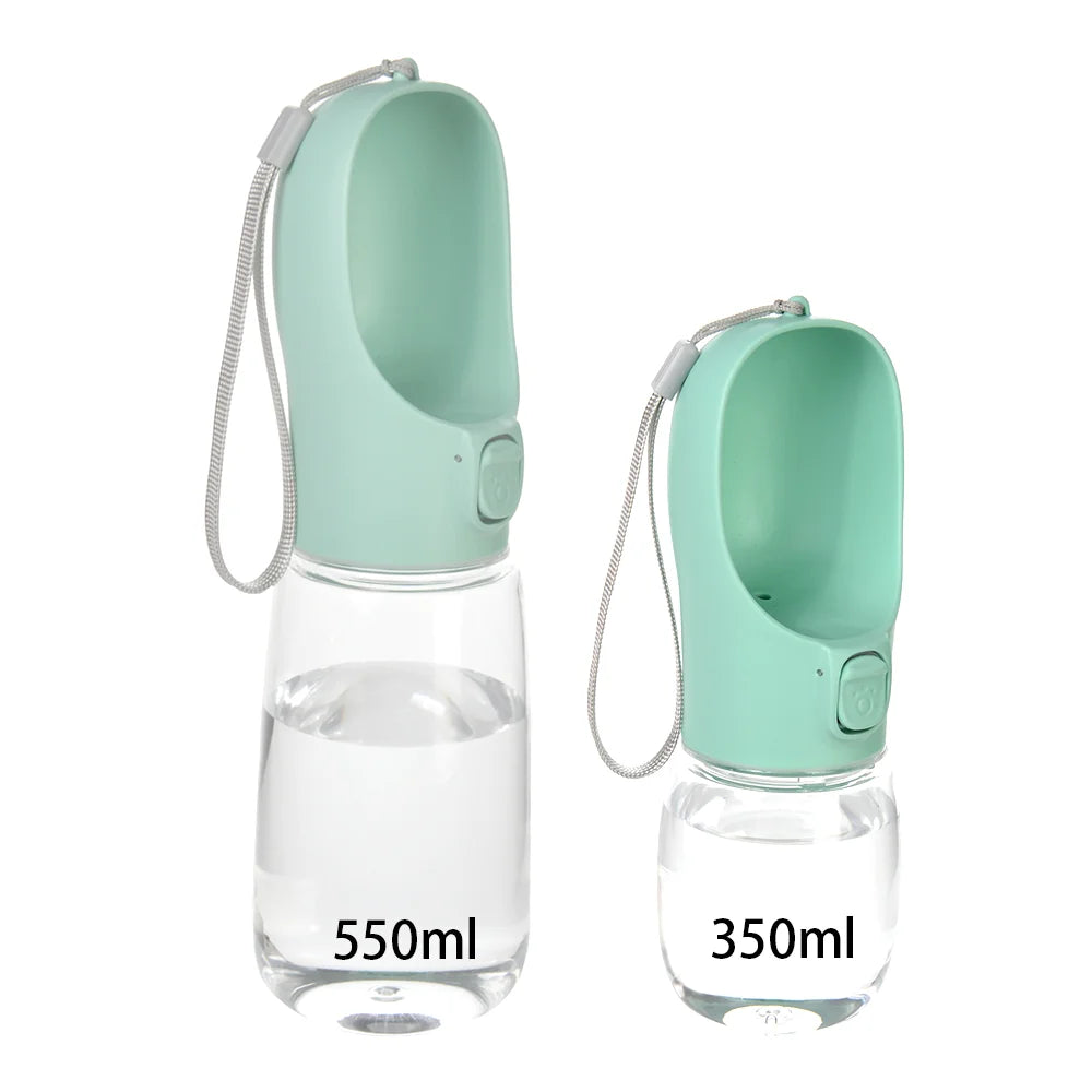 Portable Pet Water Bottle with Lanyard