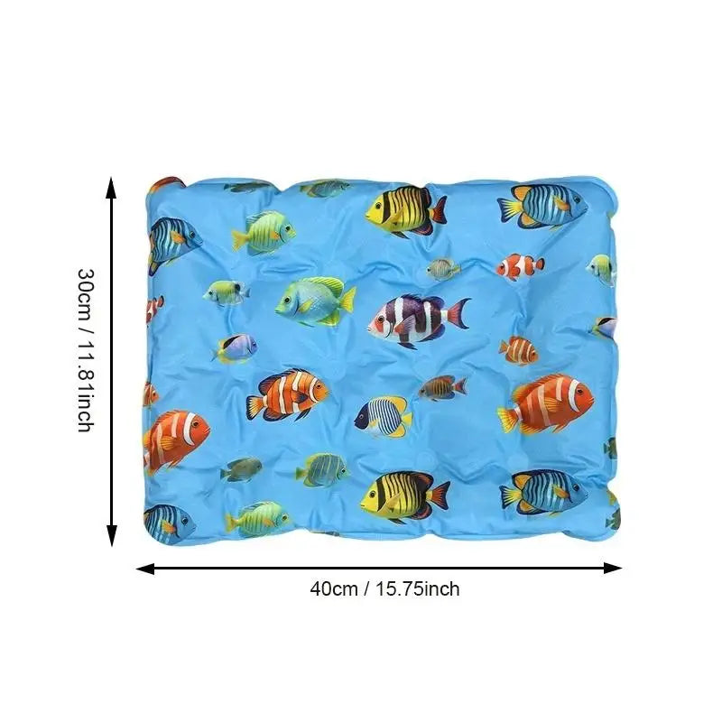 Self-Cooling Pet Ice Gel Pad – Non-Toxic Summer Bed