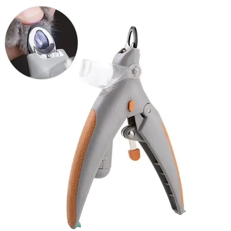 Pet Nail Clipper Scissors with LED Light