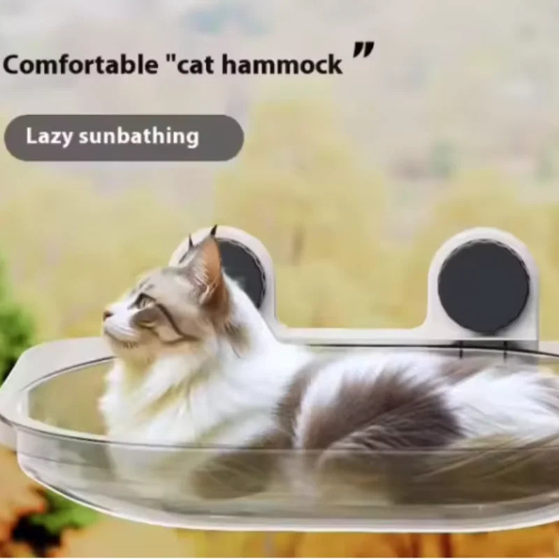 Cat Window Hammock – Hanging Sunny Perch, Holds Up to 20kg