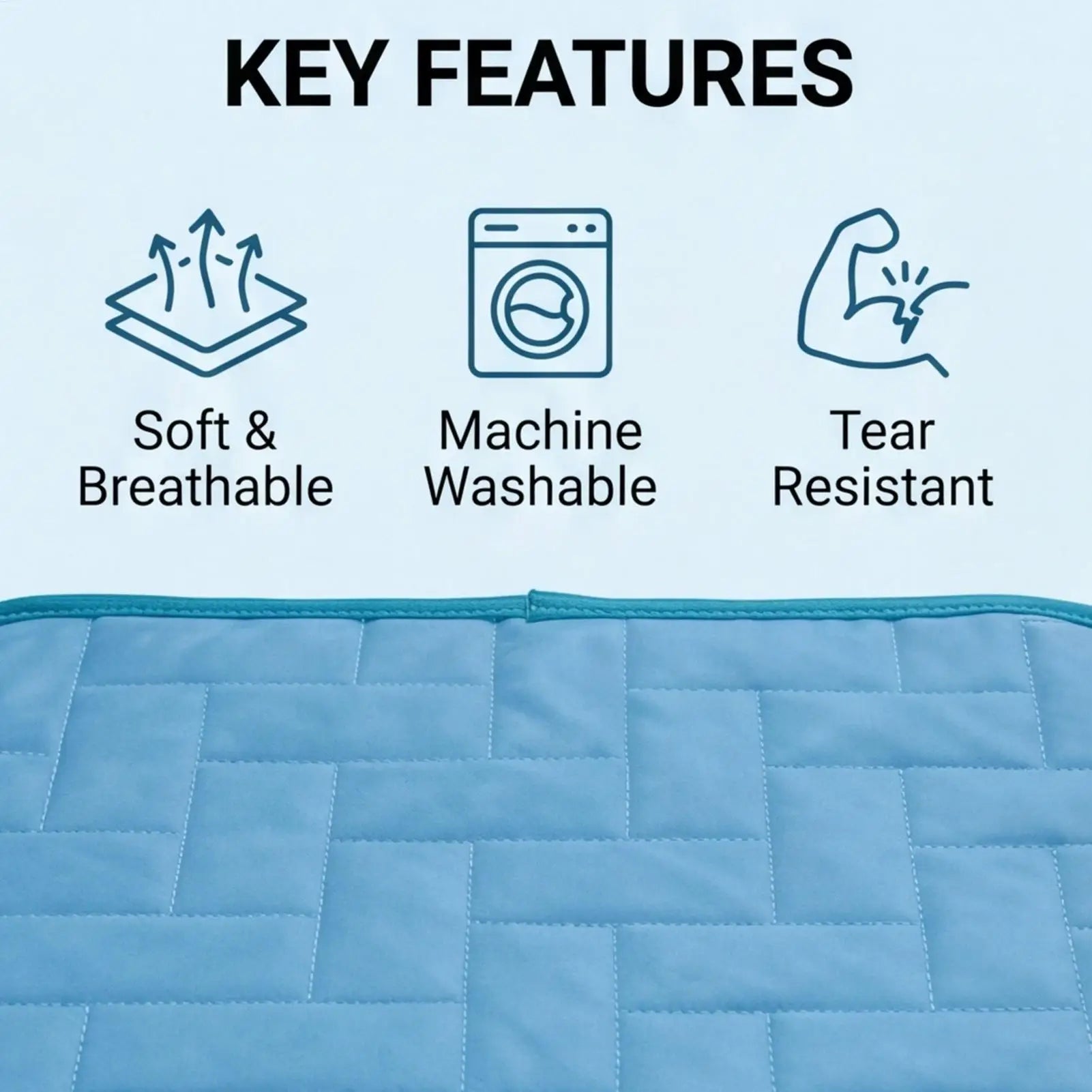 Dog Cooling Mat – Heat Relief Pad for Kennels & Crates