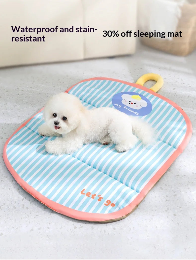 Foldable Double-Sided Pet Cooling Pad – Waterproof Mat