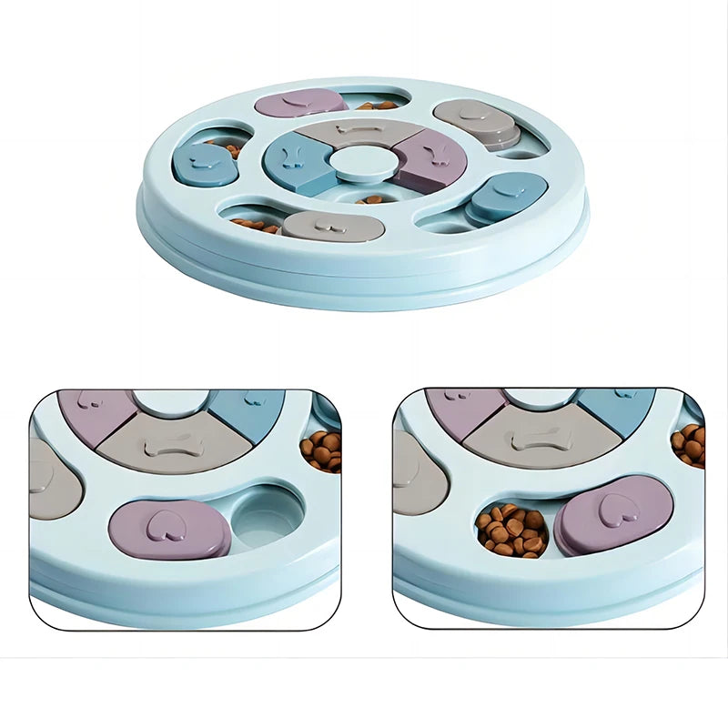 Interactive Dog Feeder Puzzle Toy