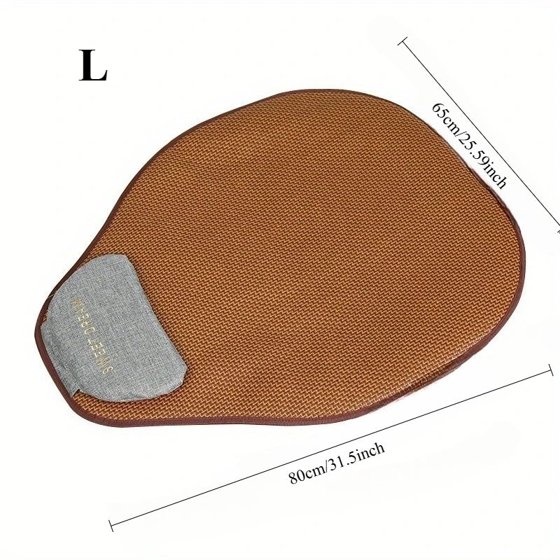 Ice Silk Pet Cooling Pillow – Breathable Summer Pad