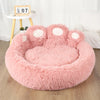 Fluffy Winter Dog Bed – Plush Basket for Small to Large Pets