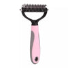 Double-Sided Pet Deshedding Brush – Stainless Steel Grooming Comb