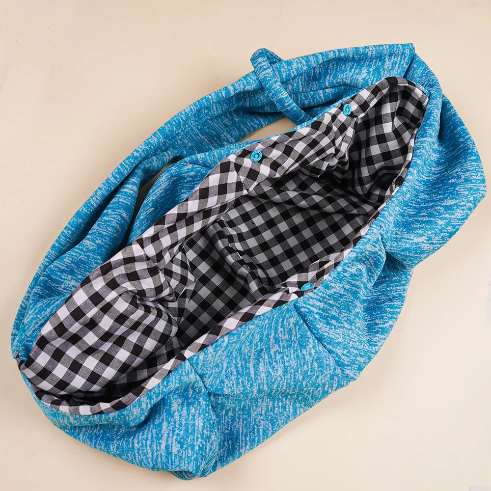 Quilted Cat Carrier Sling – Warm Winter Travel Bag