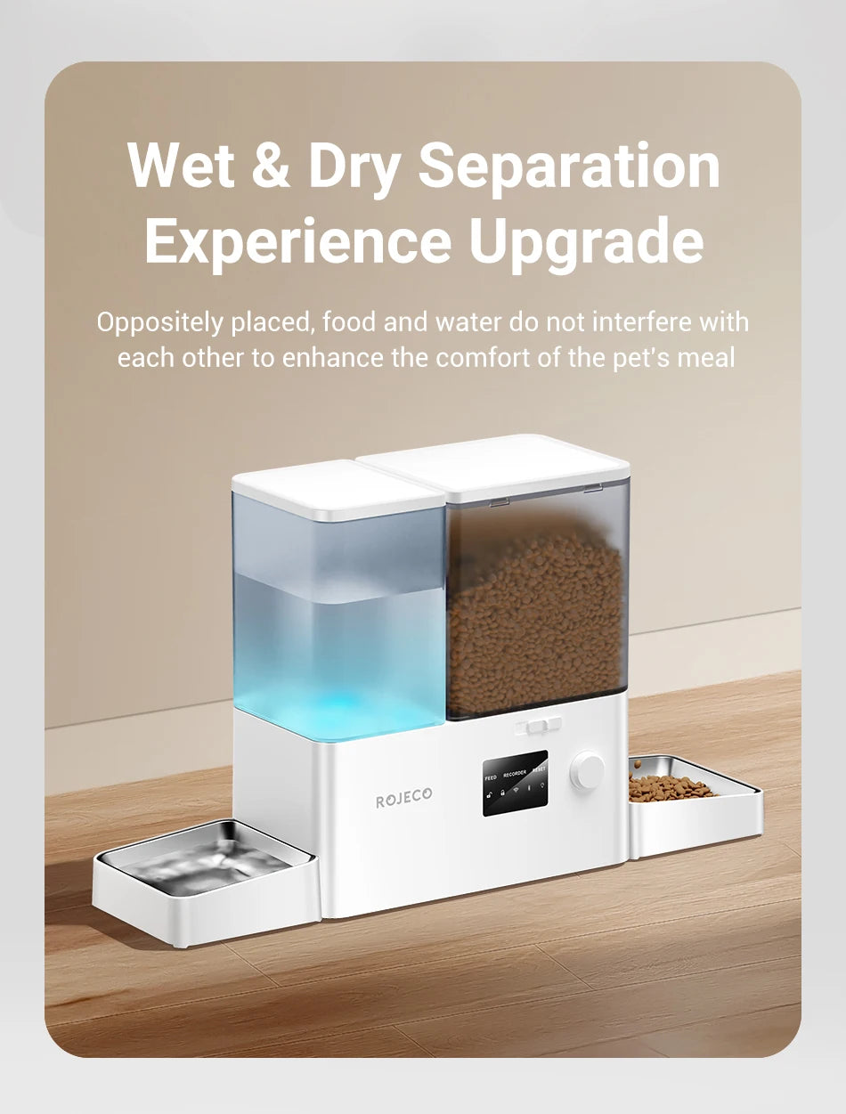 Smart WiFi Pet Feeder & Water Fountain