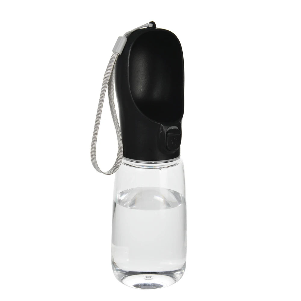 Portable Pet Water Bottle with Lanyard