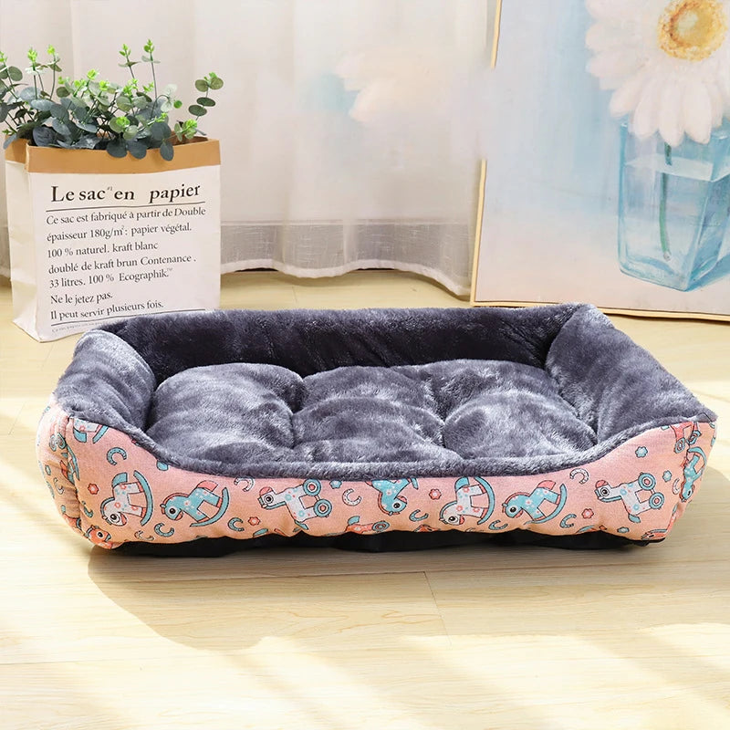 Cozy Dog Sofa Bed – Basket Mat for Small to Large Pets