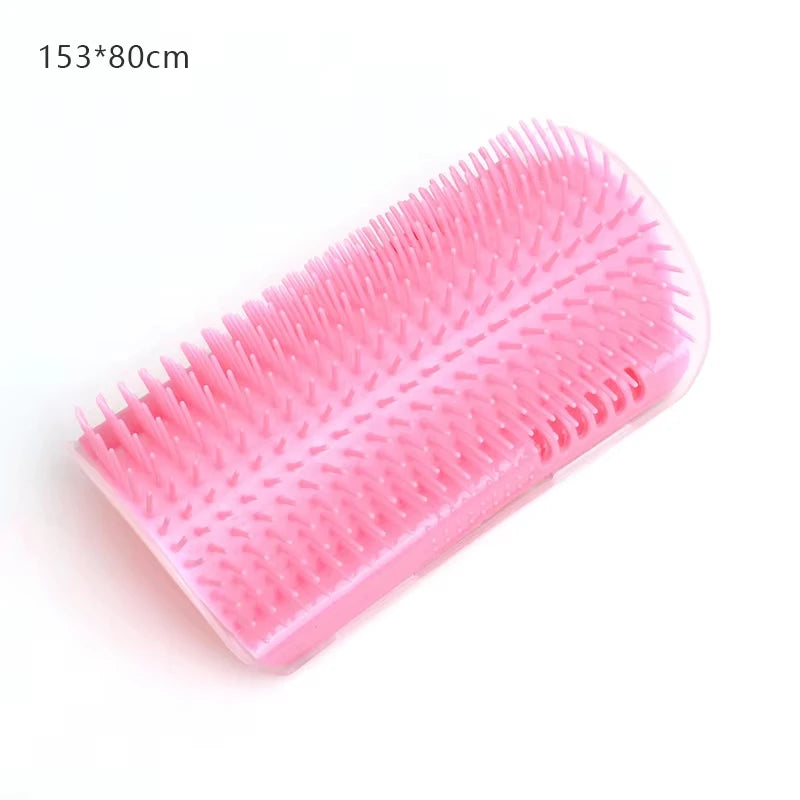 Cat Corner Scratcher Comb – Massage Brush with Catnip