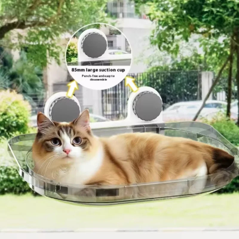 Cat Window Hammock – Hanging Sunny Perch, Holds Up to 20kg
