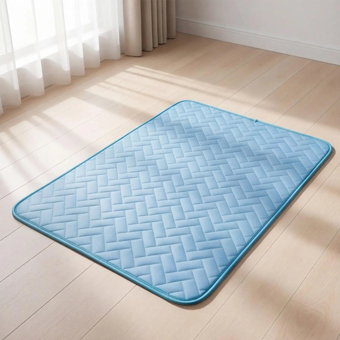 Dog Cooling Mat – Heat Relief Pad for Kennels & Crates
