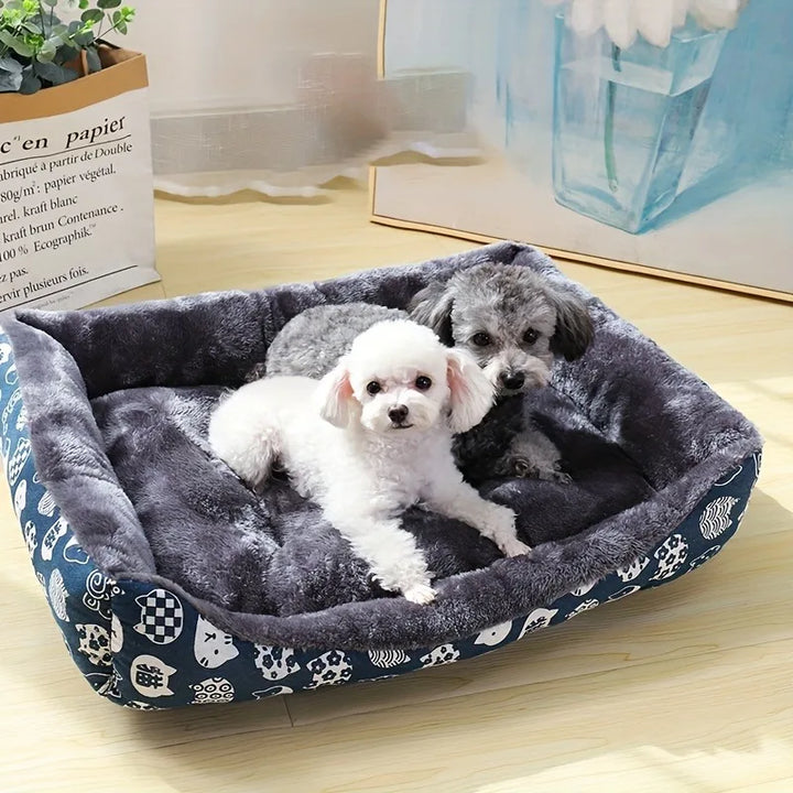 Cozy Dog Sofa Bed – Basket Mat for Small to Large Pets