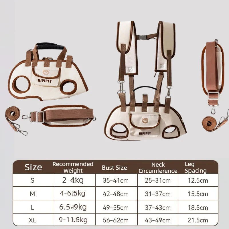 Adjustable Dog Carrier Backpack