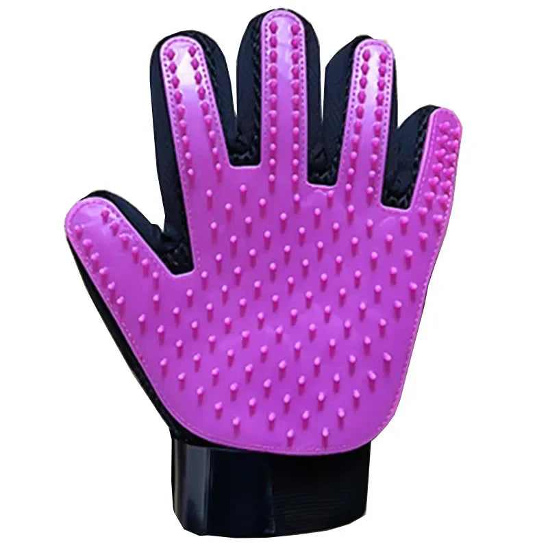 Pet Grooming Glove – Deshedding Brush for Cats & Dogs