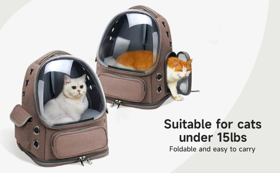 Transparent Pet Carrier Backpack