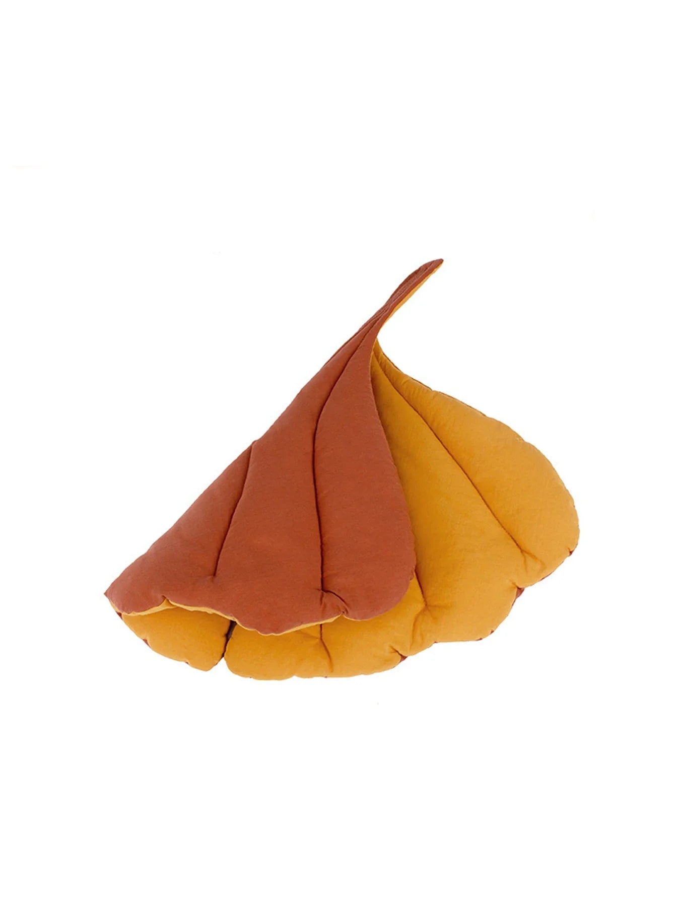 Leaf-Shape Cat Mattress – Reversible Pet Floor Mat