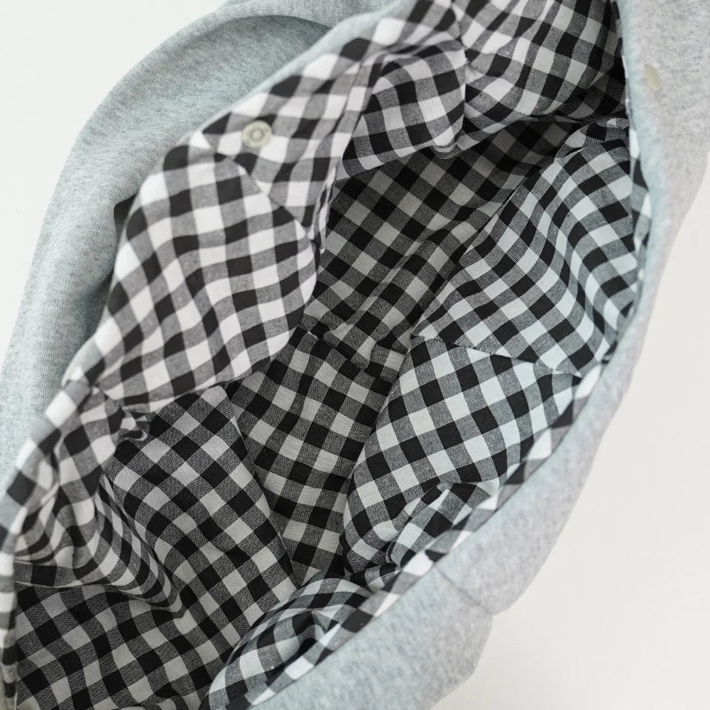 Quilted Cat Carrier Sling – Warm Winter Travel Bag