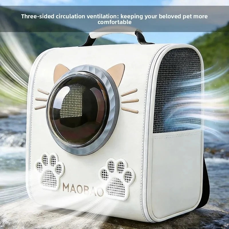 Space Capsule Cat Carrier Backpack