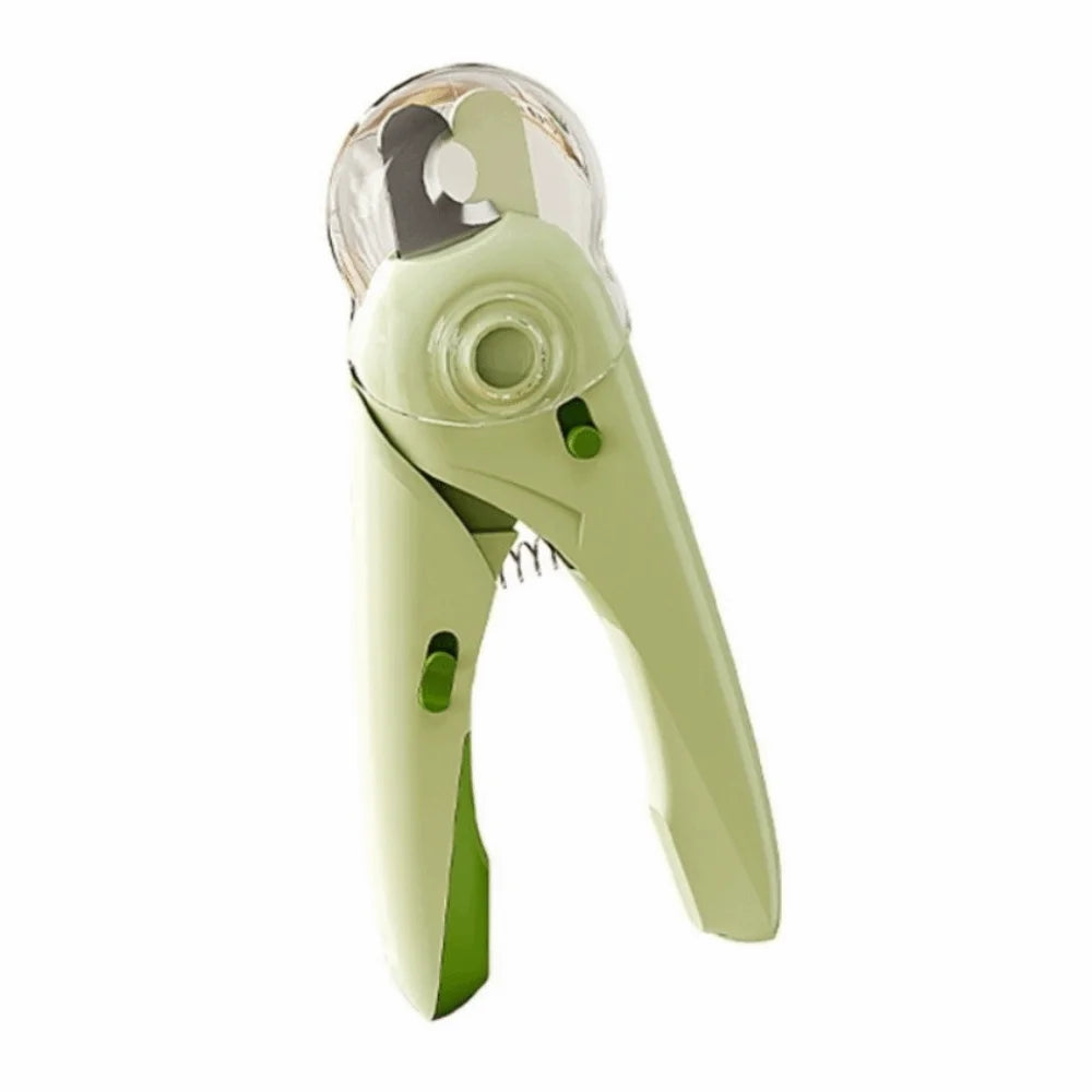 Anti-Splash Pet Nail Clipper – 3-in-1 LED Trimmer