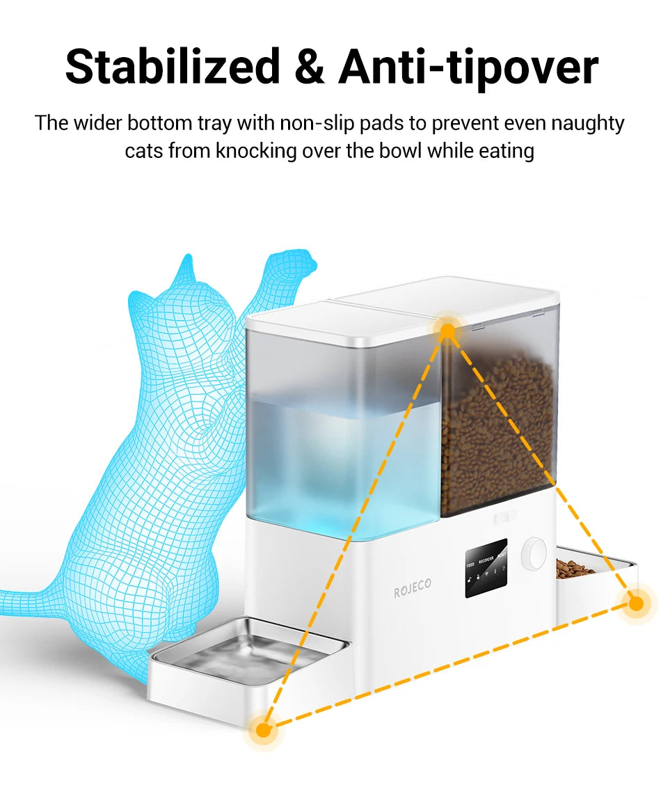 Smart WiFi Pet Feeder & Water Fountain
