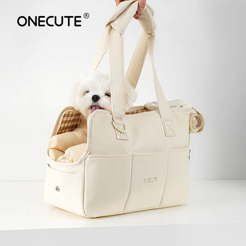 Portable Small Dog Shoulder Carrier Bag