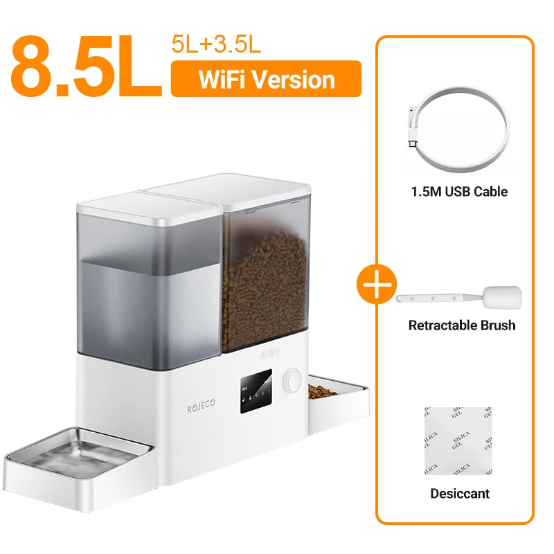 Smart WiFi Pet Feeder & Water Fountain