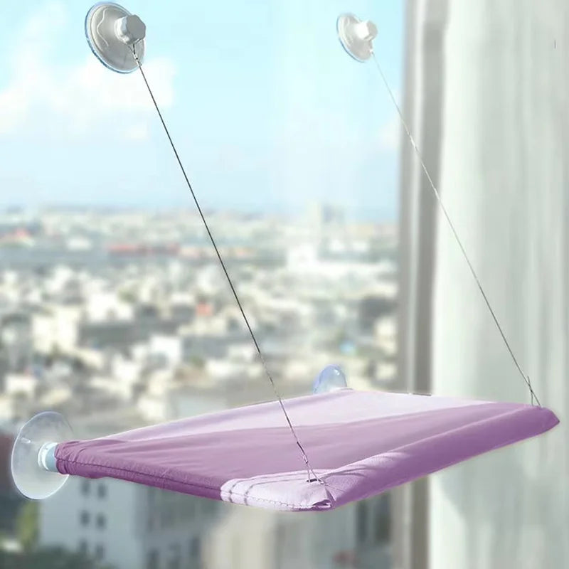 Suction Cup Cat Window Hammock – Easy-Install Perch