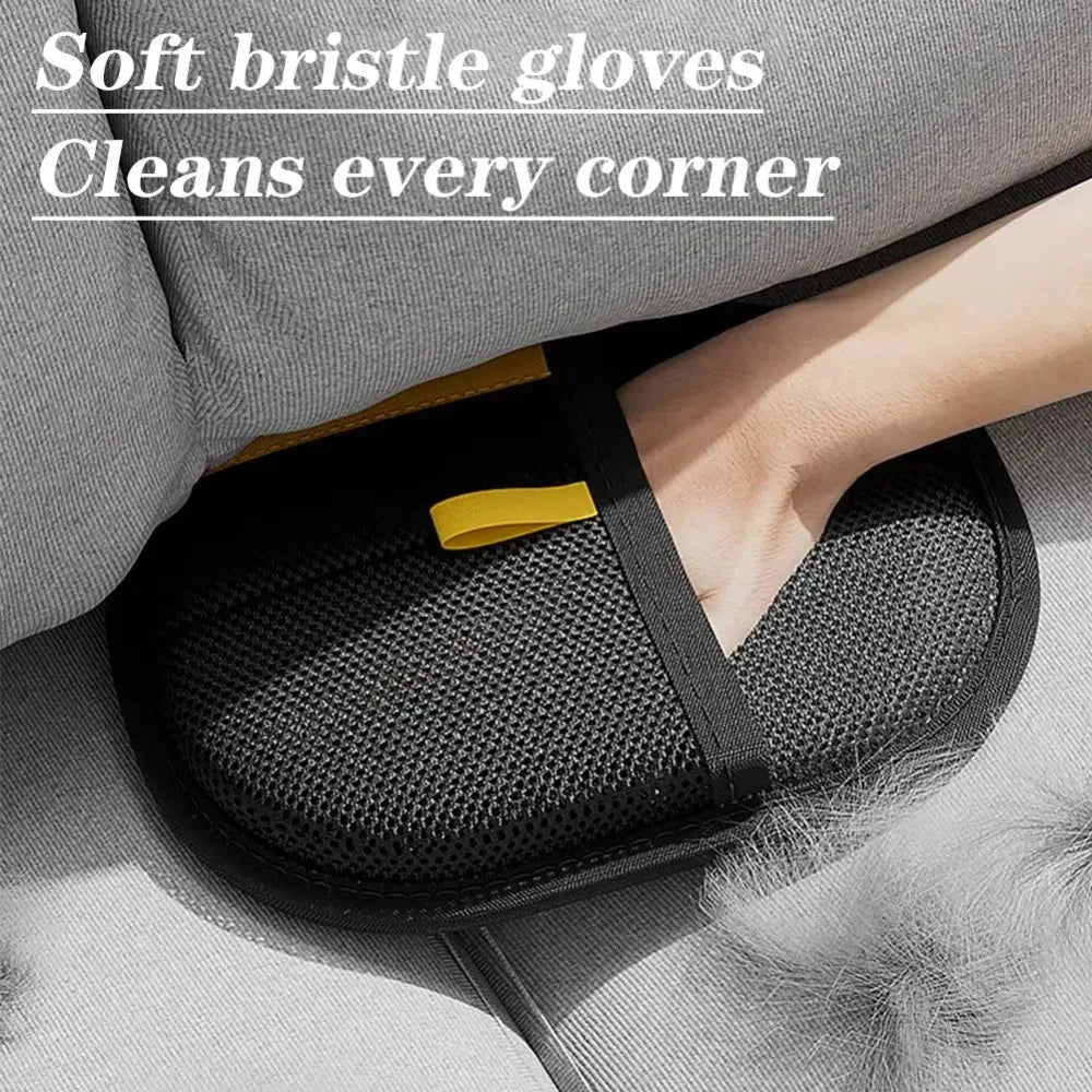 Electrostatic Pet Hair Remover Glove – Reusable Fur Tool