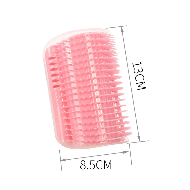 Cat Corner Massage Brush – Self-Grooming Scratcher Comb