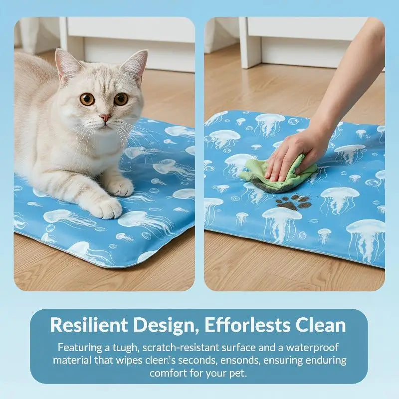 Non-Toxic Pet Cooling Gel Mat – Summer Ice Pad
