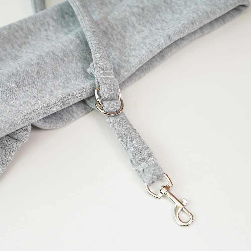 Quilted Cat Carrier Sling – Warm Winter Travel Bag