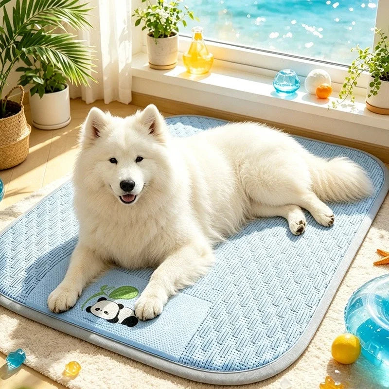All-Season Cooling Sleeping Mat for Dogs & Cats