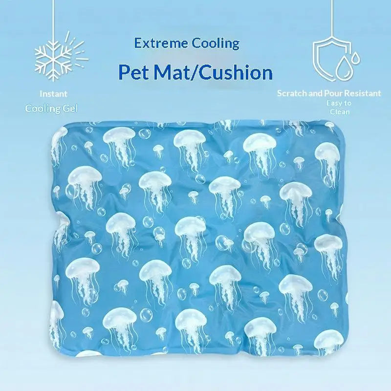 Self-Cooling Pet Ice Gel Pad – Non-Toxic Summer Bed