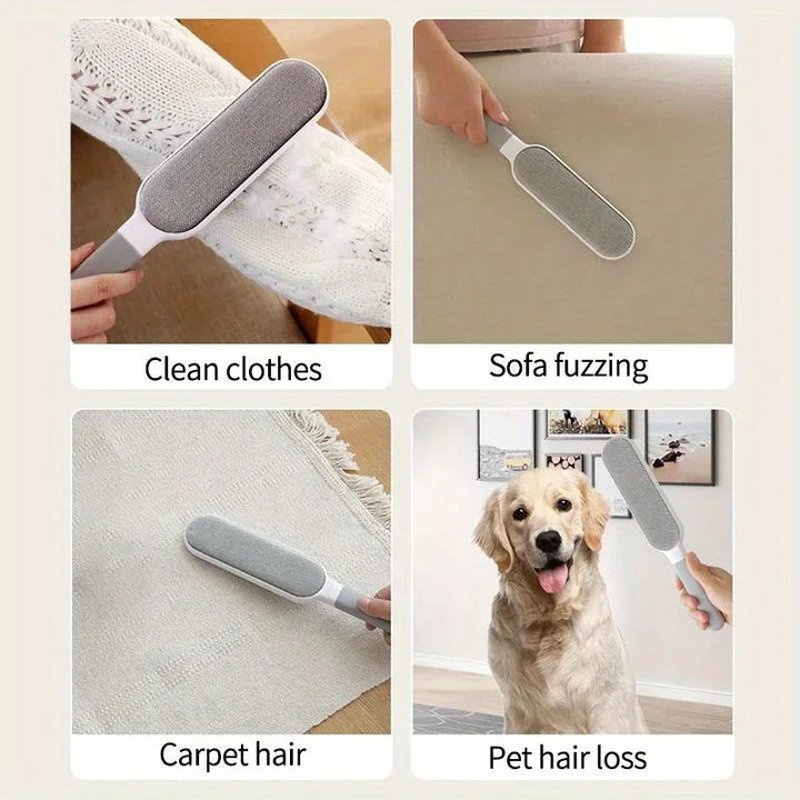 Electrostatic Pet Hair Remover Brush – Reusable Lint Brush