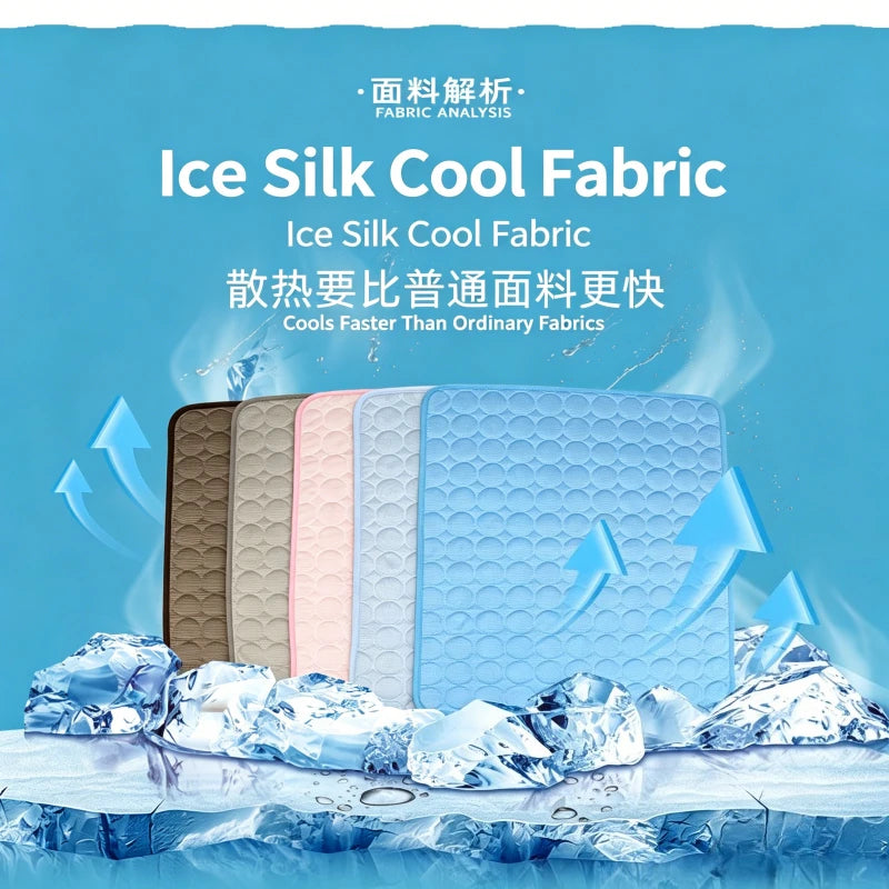 Dual-Sided Pet Cooling Mattress – Summer Gel Bed
