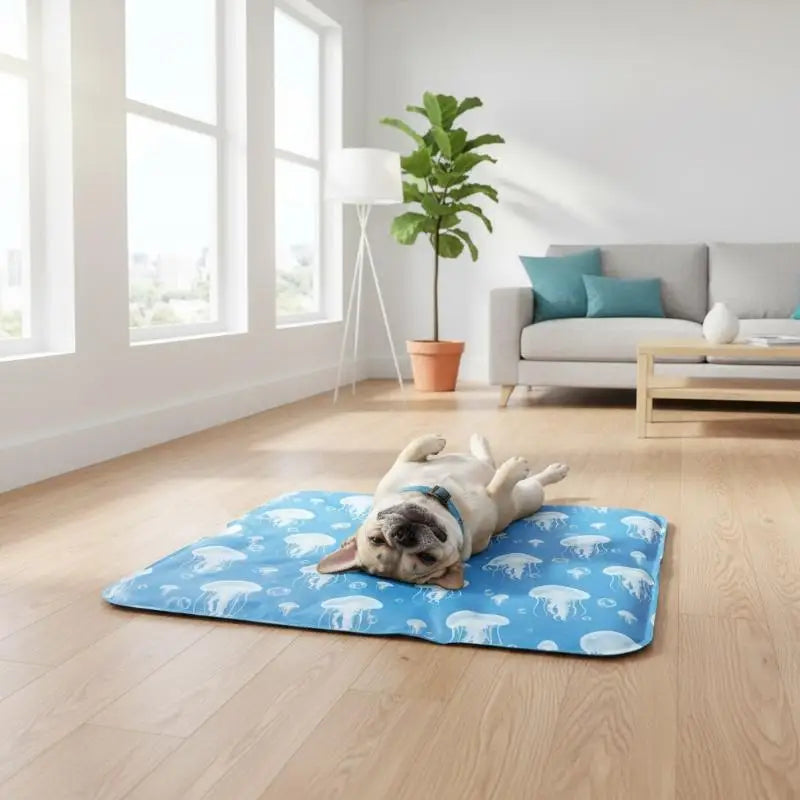 Self-Cooling Pet Ice Gel Pad – Non-Toxic Summer Bed