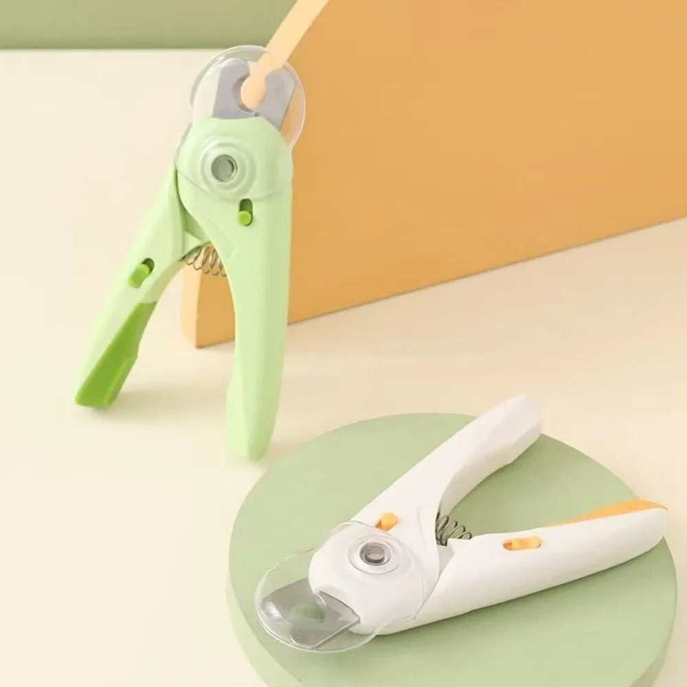 Anti-Splash Pet Nail Clipper – 3-in-1 LED Trimmer