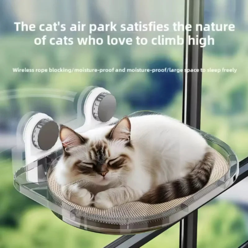 Cat Window Hammock – Hanging Sunny Perch, Holds Up to 20kg