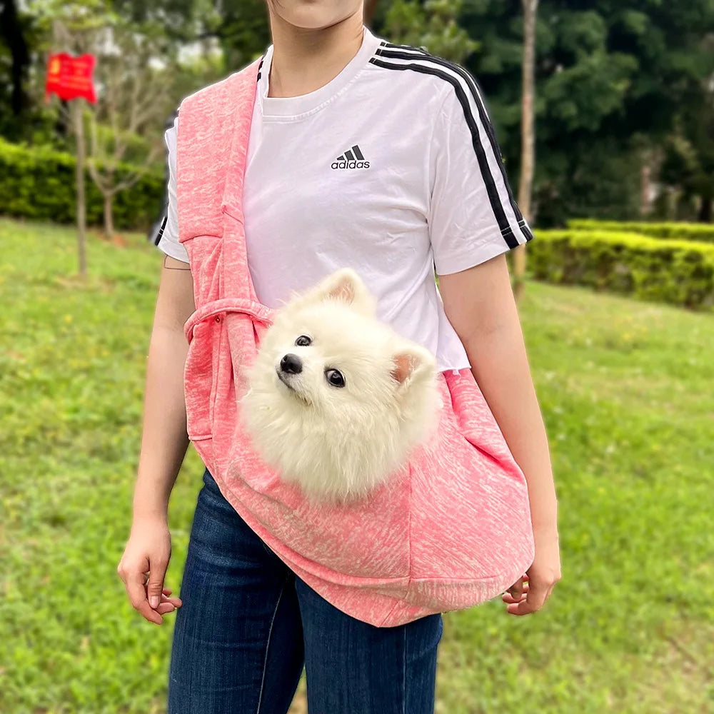 Quilted Cat Carrier Sling – Warm Winter Travel Bag