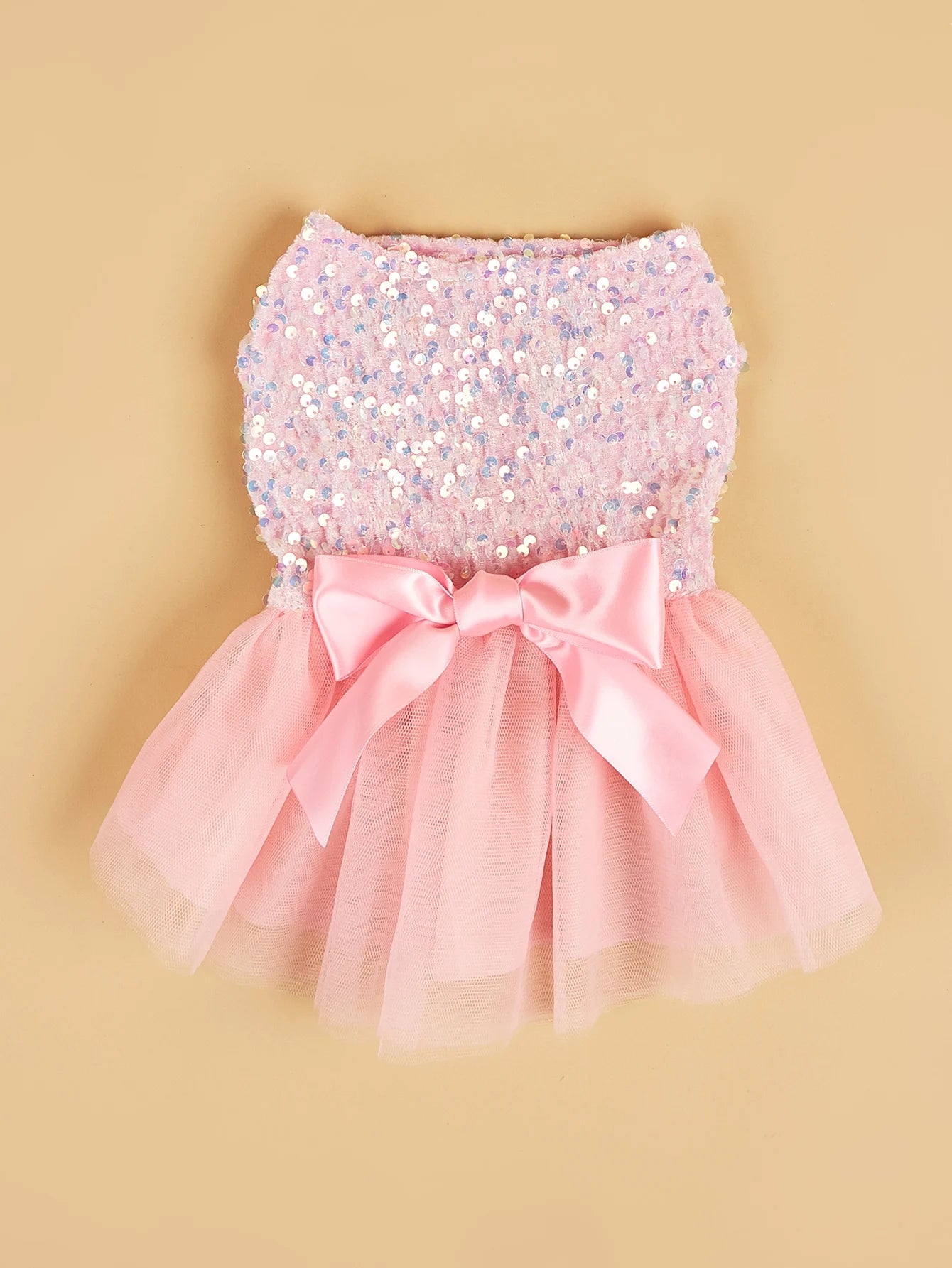 Princess Sequin Tulle Dog Dress
