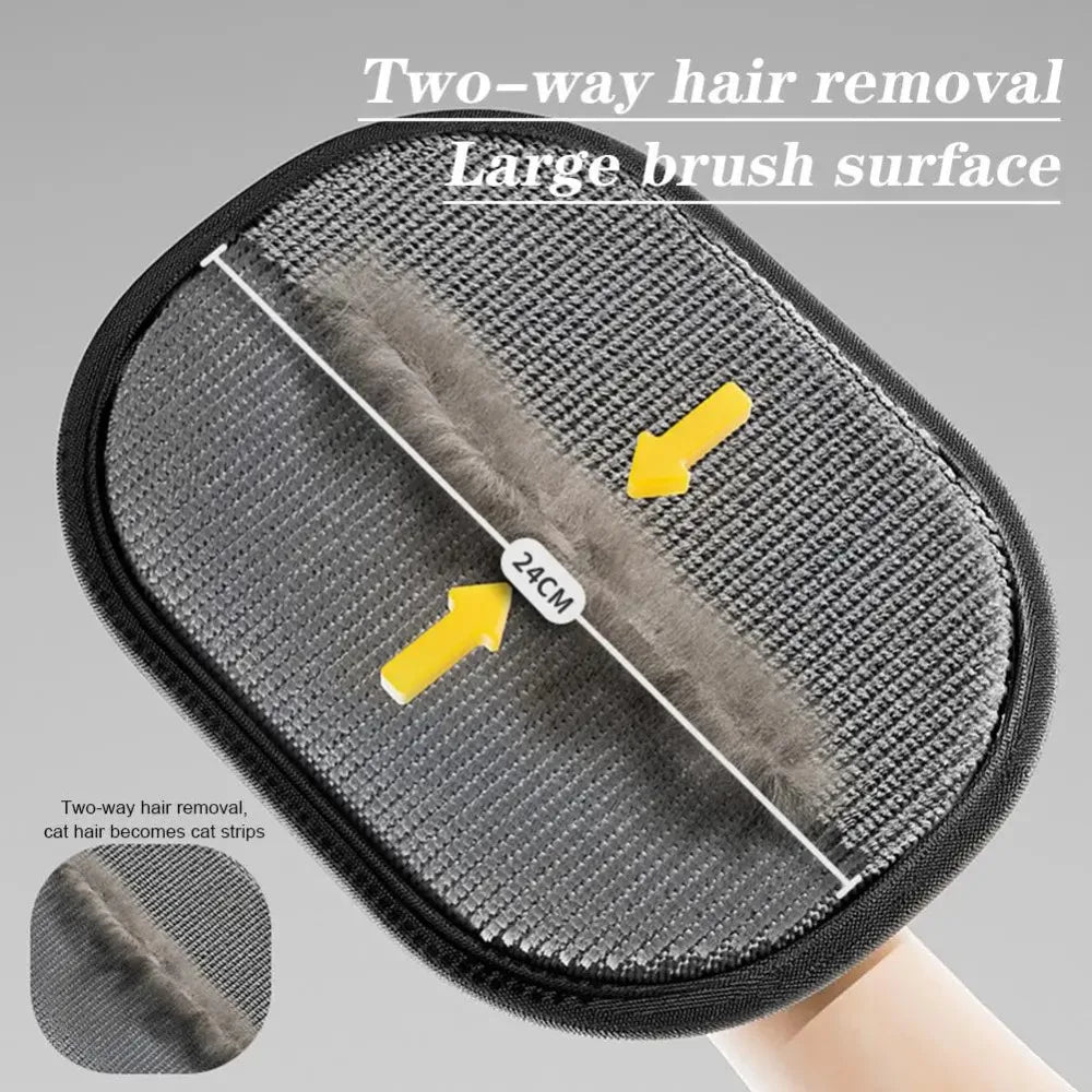 Electrostatic Pet Hair Remover Glove – Reusable Fur Tool