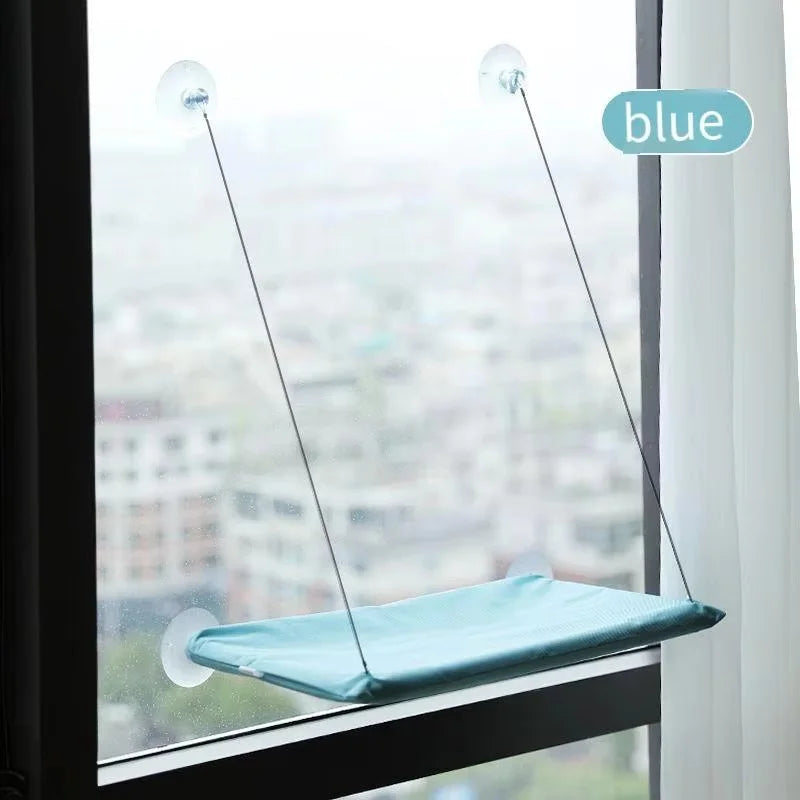 Suction Cup Cat Window Hammock – Easy-Install Perch