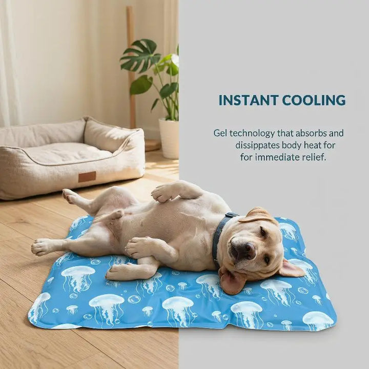 Self-Cooling Pet Ice Gel Pad – Non-Toxic Summer Bed