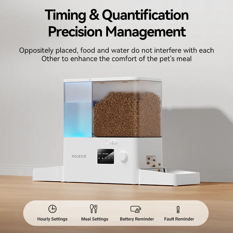Smart WiFi Pet Feeder & Water Fountain